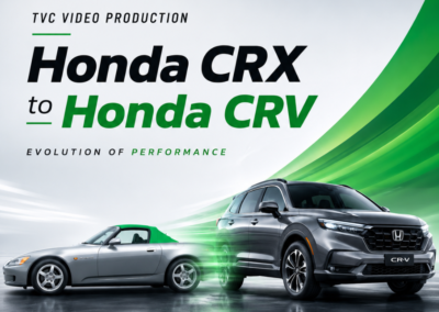 TVC Video Production – Honda CRX to Honda CRV