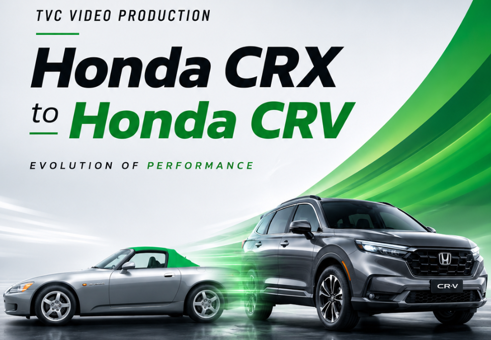 TVC Video Production – Honda CRX to Honda CRV